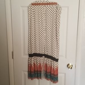 Bohemian Button up skirt